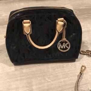 Michael Kors Black leather satchel